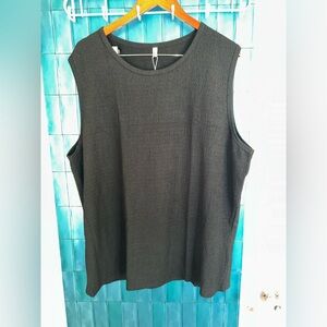 Classic Coofandy Black Sleeveless Women’s Tank Top